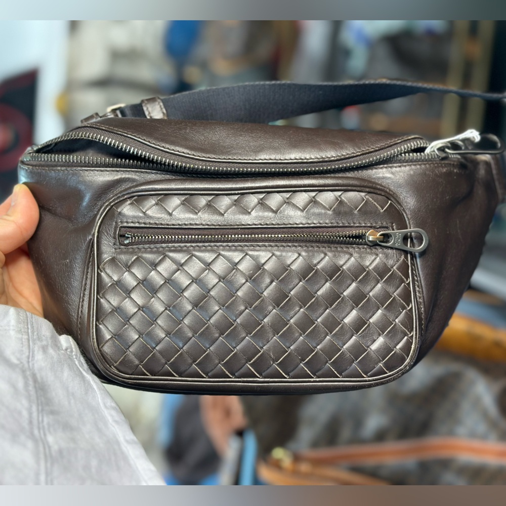 Bottega Veneta Brown Bum Bag